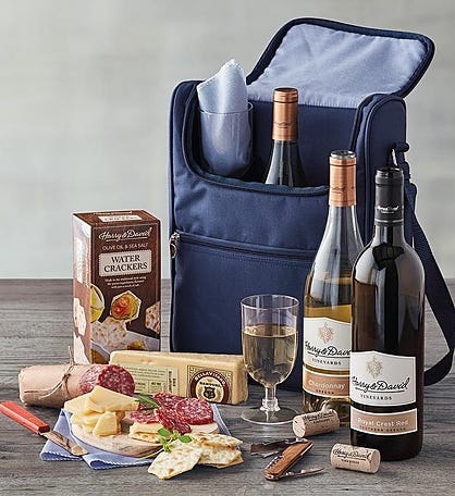 Wine and Cheese Picnic Gift Set